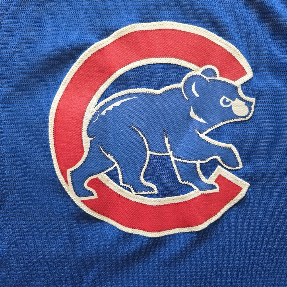 Chicago Cubs‎ BAEZ #9 Jersey 2XL Magestic Baseball 2016 World Series Patch Sport - Picture 4 of 12